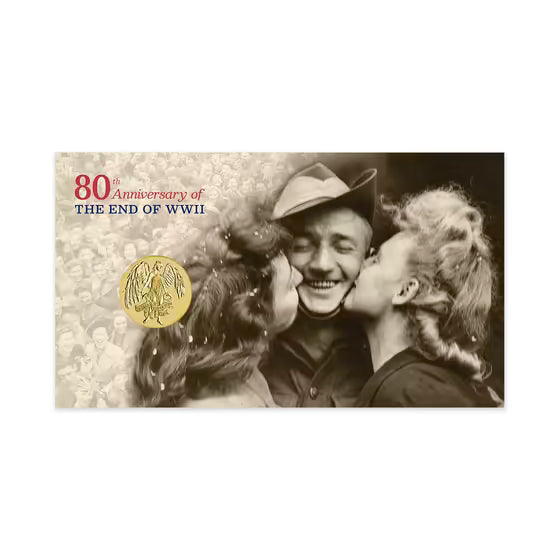 2025 PNC 80th Anniversary WWII Postal Numismatic Cover