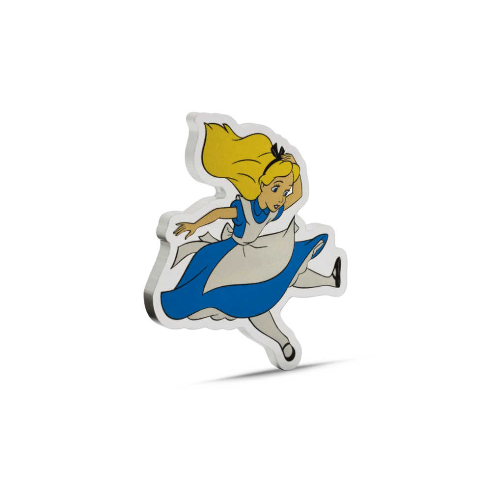 2025 Disney Alice in Wonderland - Alice 2oz Silver Coin