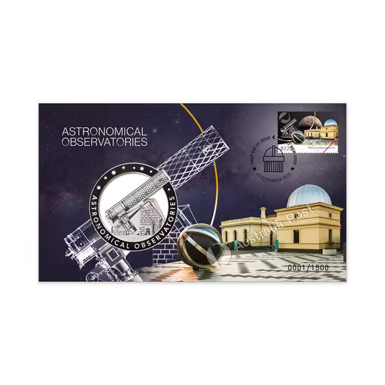 2025 Astronomical Observatories Medallion Cover PMC