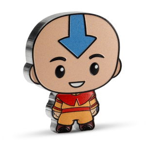 2025 Avatar The Last Airbender - Aang Chibi® 1oz Silver Chibi Coin