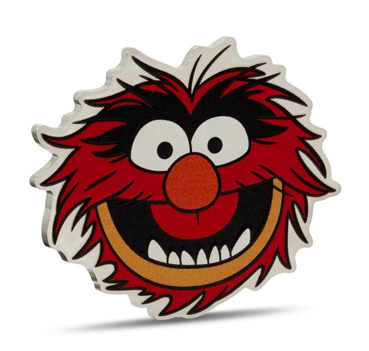Disney The Muppets - Animal 1oz Silver Collectible Coin