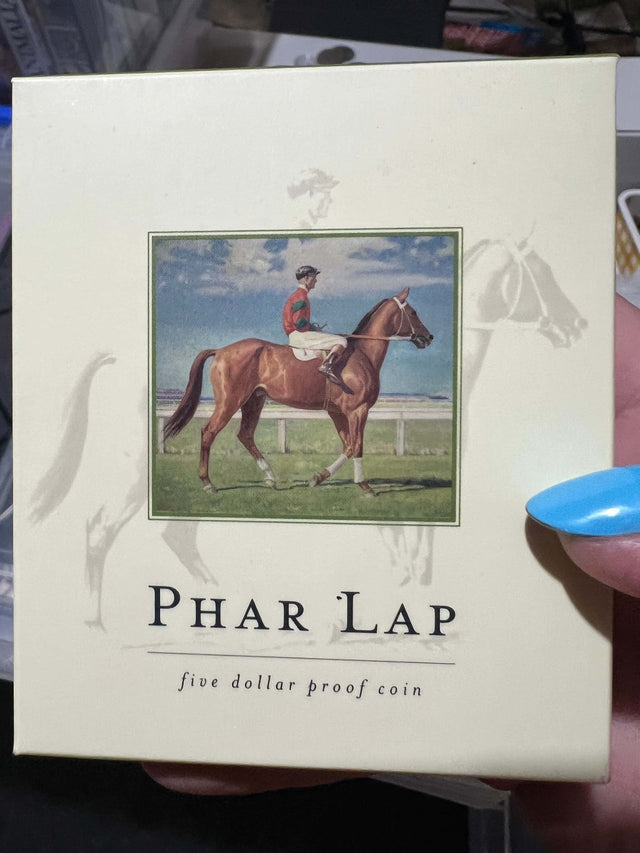 2000 $5 Phar Lap Al/Bronze proof coin