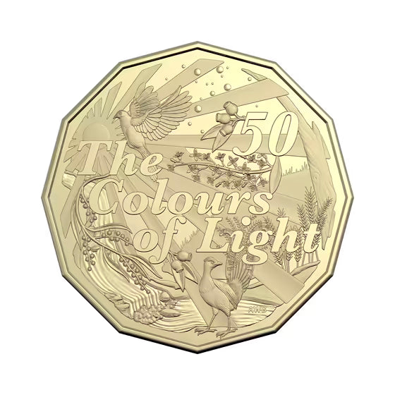 Dorothea Mackellar – Colours of Light 2025 50c Postal Numismatic Cover (PNC)