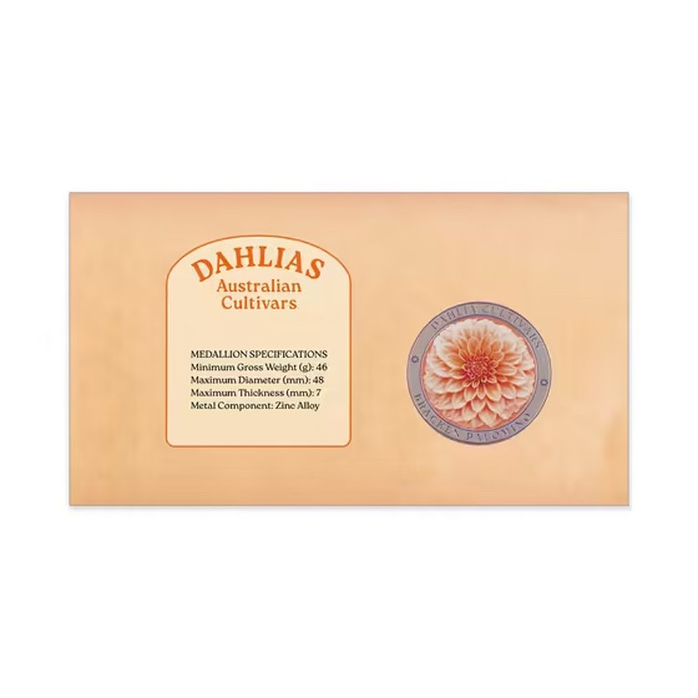 Dahlias Australian Cultivars Medallion Cover