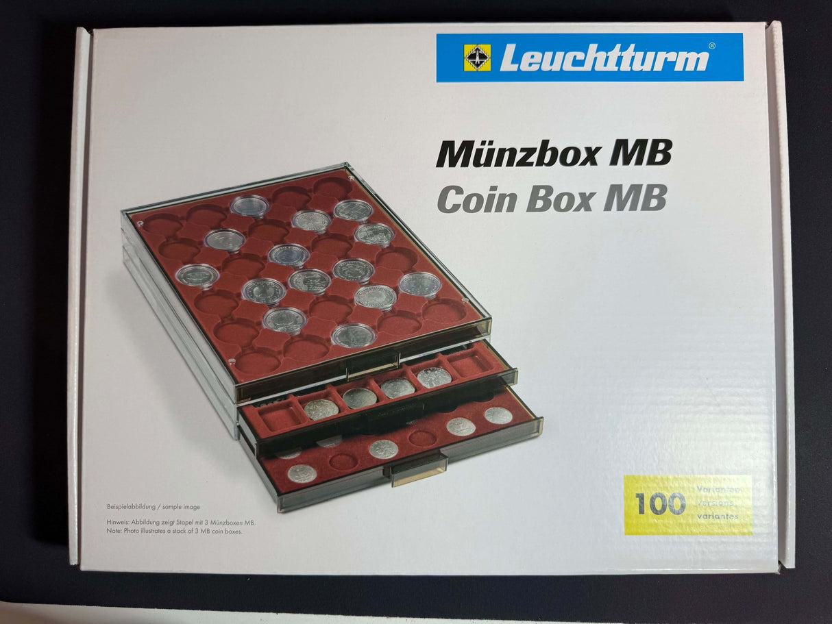 Lighthouse Coin Box MB - 26mm Tray suitable for Australian $1