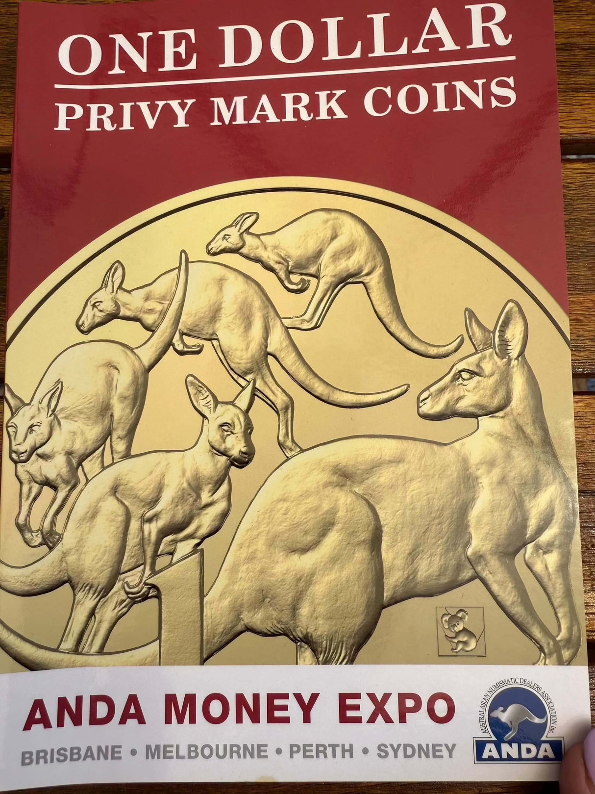 2021 ANDA Money Expo $1 Privy Mark Coins in Folder