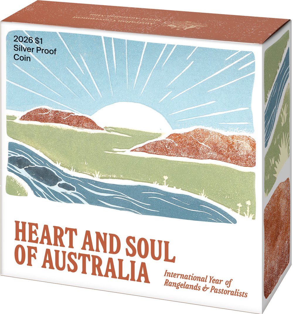 2026 Heart & Soul $1 Rangelands & Pastoralists Silver Proof Coin