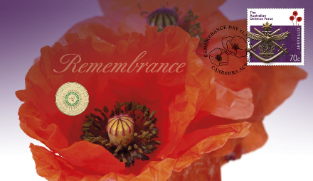 2014 Two Dollar $2 Australia Remembrance Day Green Dove PNC
