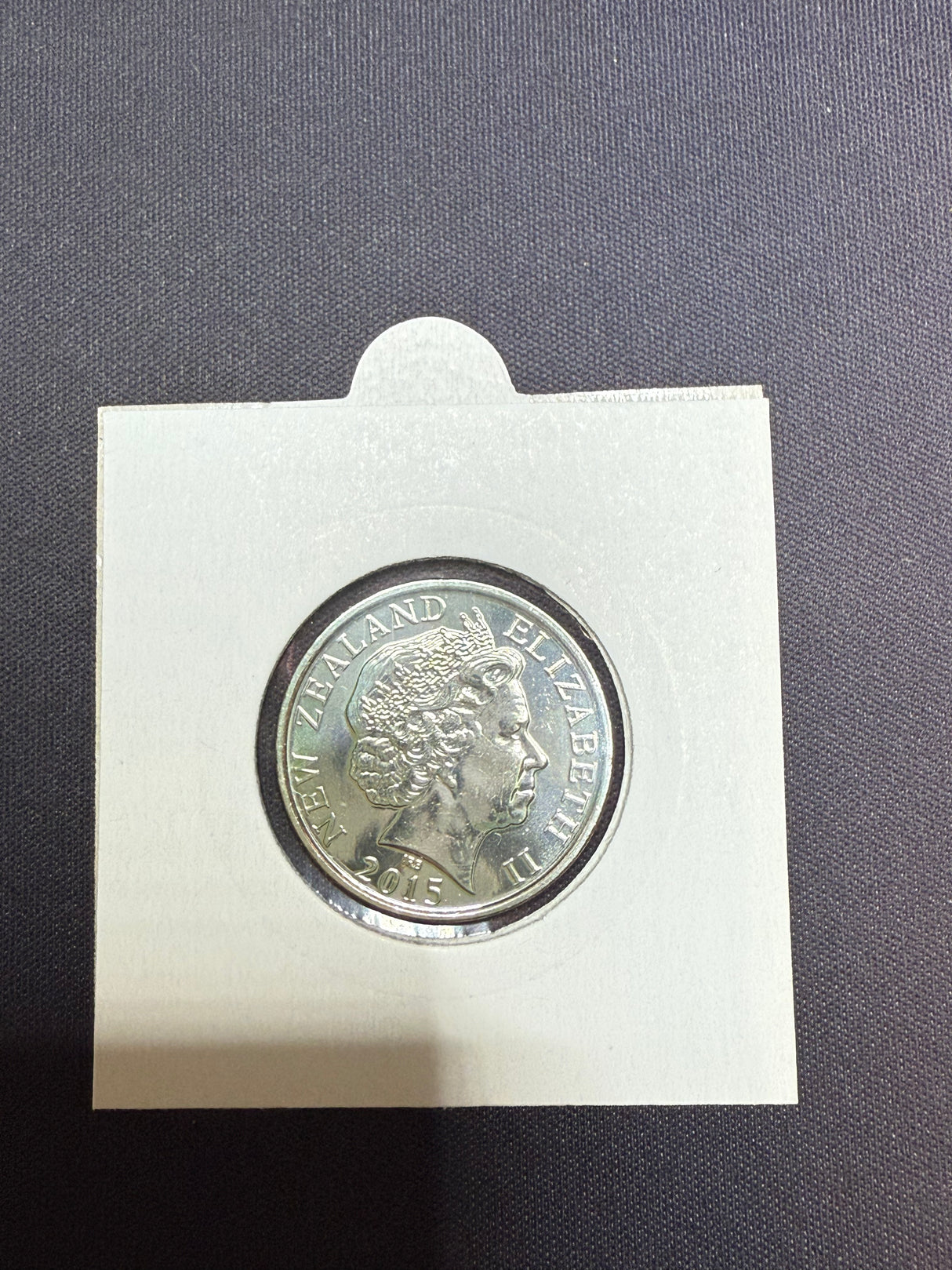 2015 New Zealand 50 Cent - Coloured Coin - Spirit Of Anzac - Uncirculated 50c