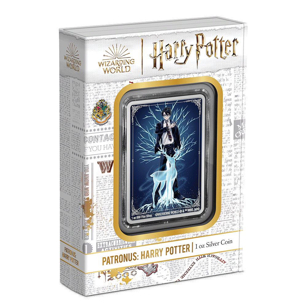 HARRY POTTER™ Patronus: Harry Potter 1oz Silver Collectable Coin