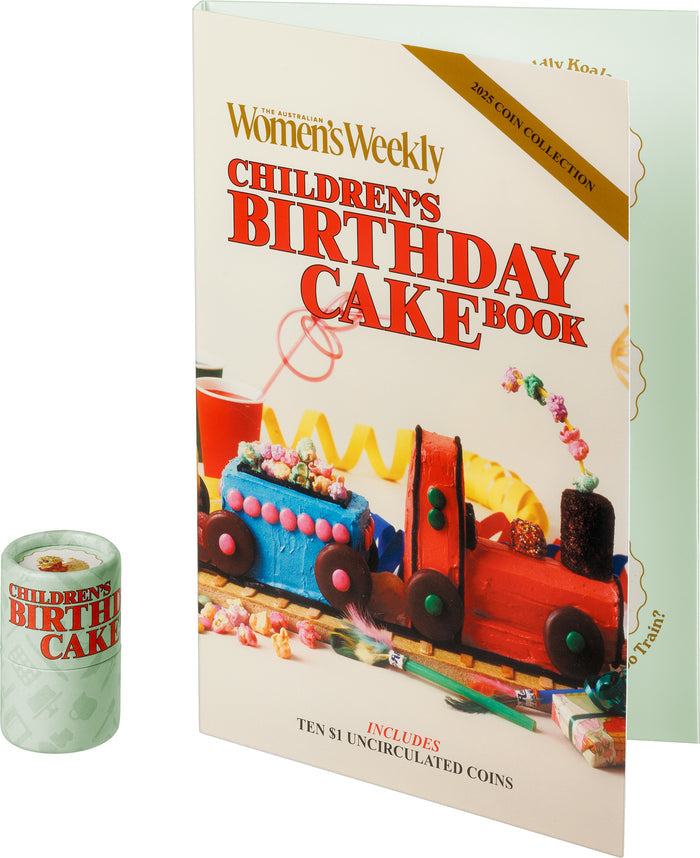 2025 Australian Women’s Weekly Birthday Cake Tube and Folder