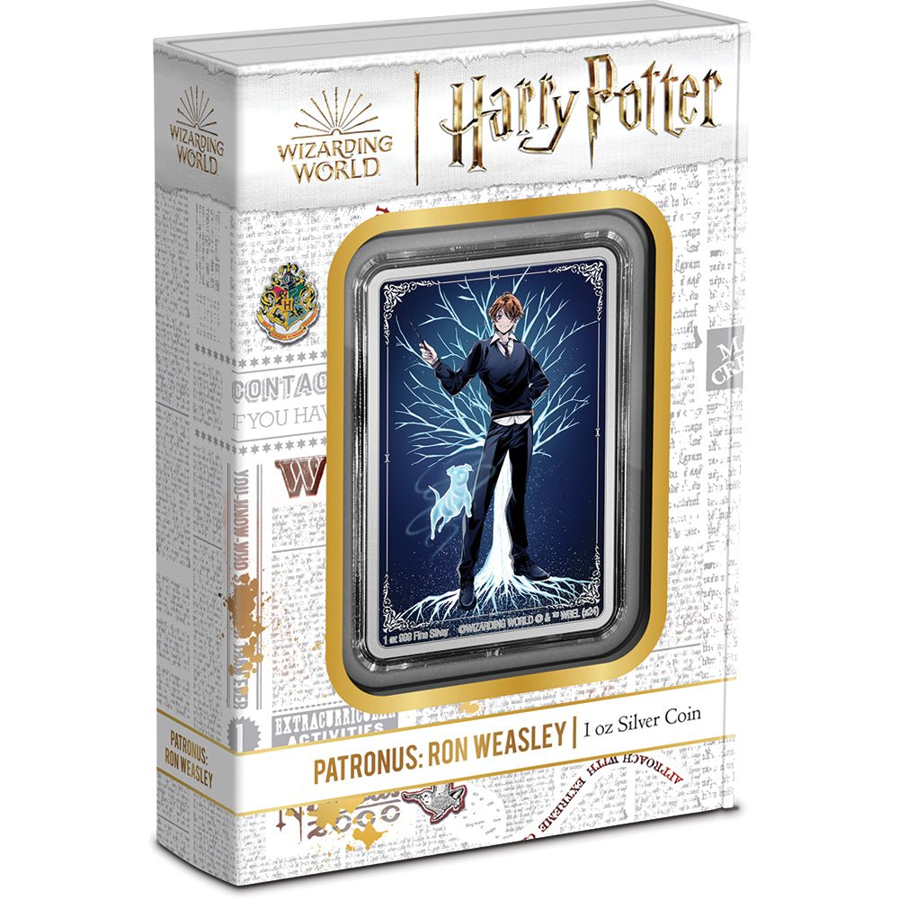 HARRY POTTER™ Patronus: Ron Weasley 1oz Silver Collectable Coin