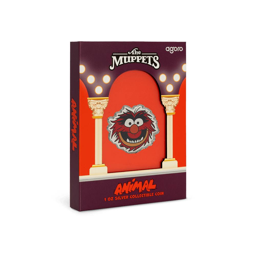 Disney The Muppets - Animal 1oz Silver Collectible Coin