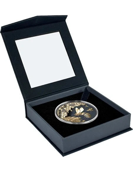2025 $1 1oz Honey Bee Gilded Black Silver
Proof Coin
