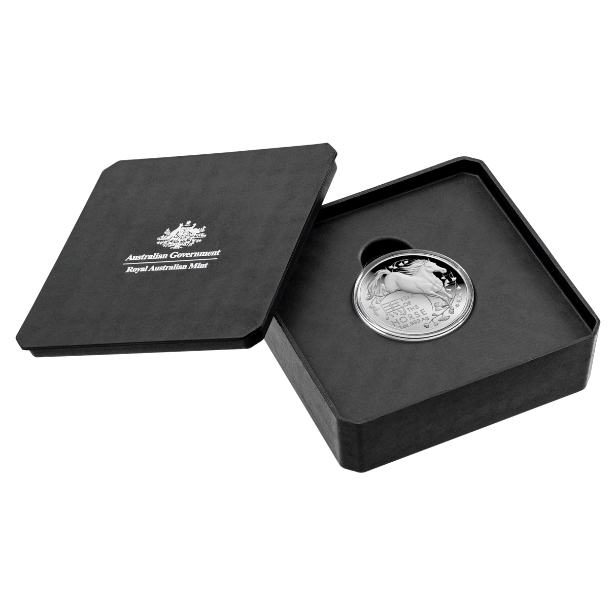 2026 Lunar Series $5 1 oz Fine Silver Proof Domed Coin – Year of the Horse