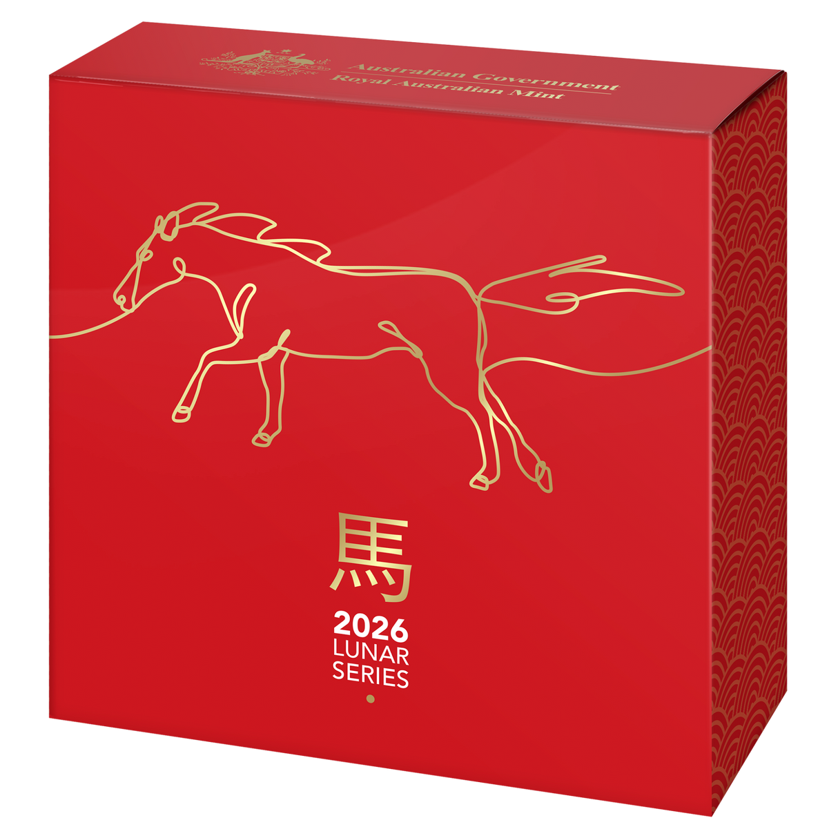 2026 Lunar Series $5 1 oz Fine Silver Proof Domed Coin – Year of the Horse