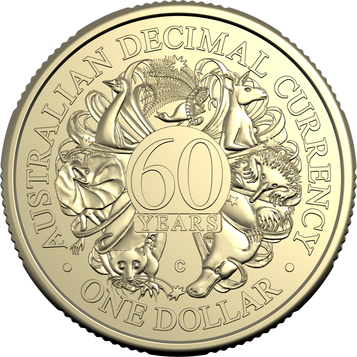 2026 $1 Mintmark and Privy Mark Uncirculated 4-Coin Set - 60th Anniversary of Decimal Currency