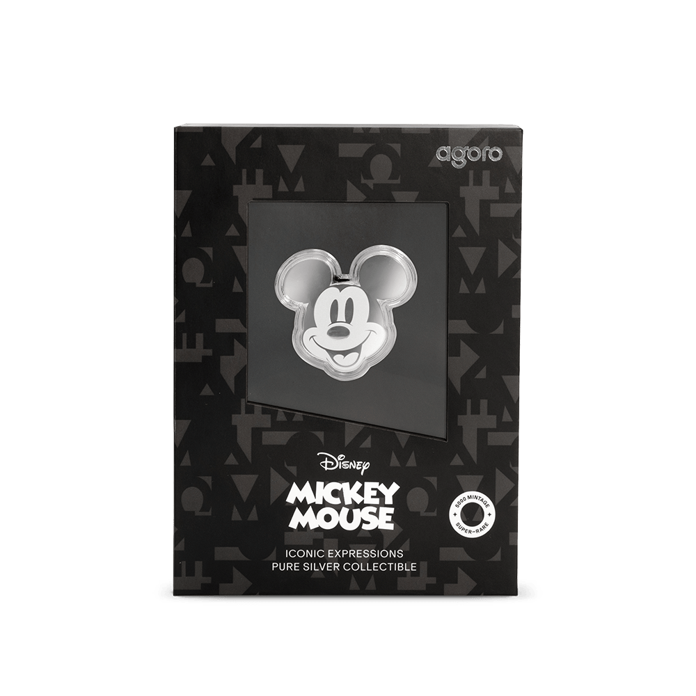 Mickey and Friends - Iconic Expressions - Mickey Mouse 1/2oz Silver Collectible Coin