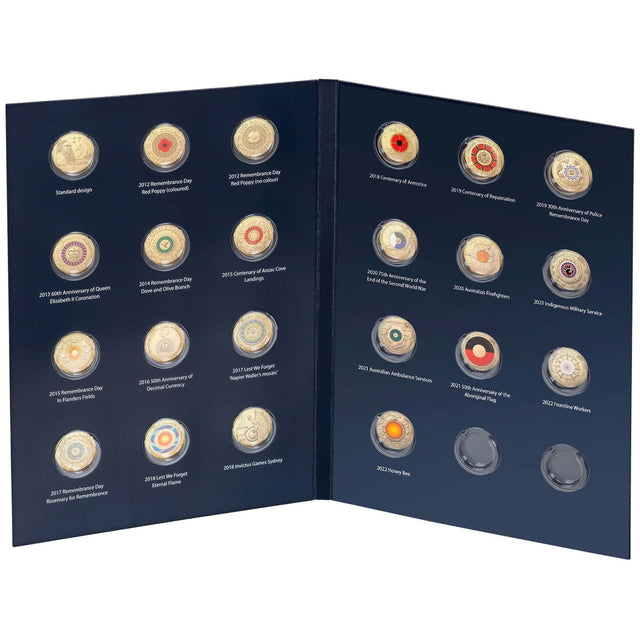 $2 Circulating Coin Collection Folder