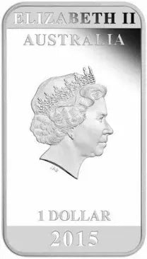 2015 $1 Posters of World War I Red Cross 1oz Silver Coin - Coin Only