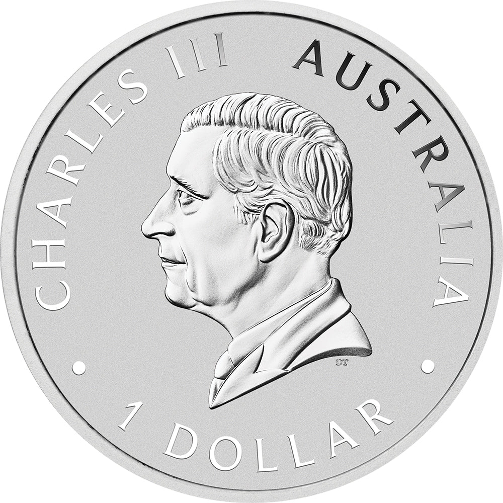 Australian Wedge-tailed Eagle 2026 1oz Silver Coloured Coin in Card