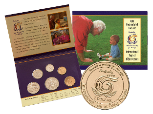 1999 Mint Set - International Year of Older Persons