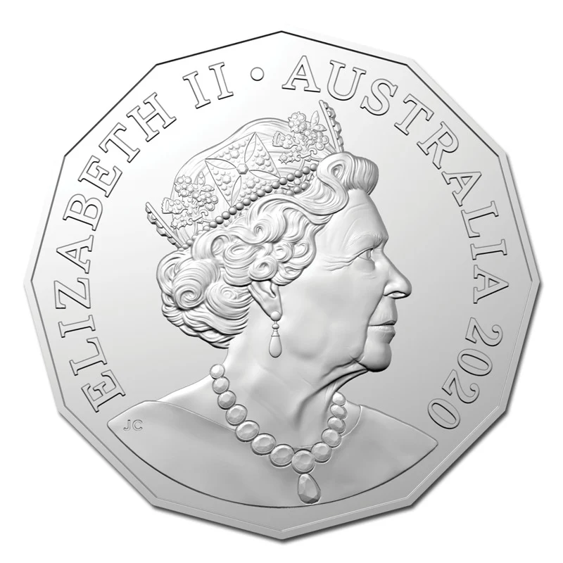 2020 Afghan Cameleers 50c UNC Carded