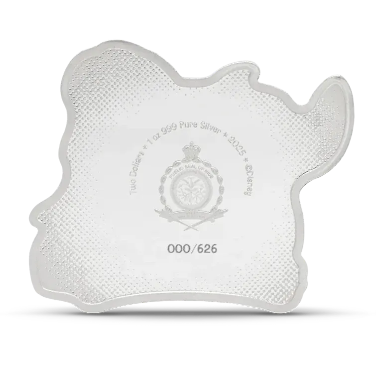 2025 Disney Stitch - Mmmm Ice Cream 1oz Silver Coin
