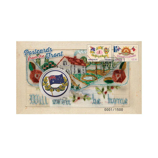 Postcards from the Front Medallion Cover