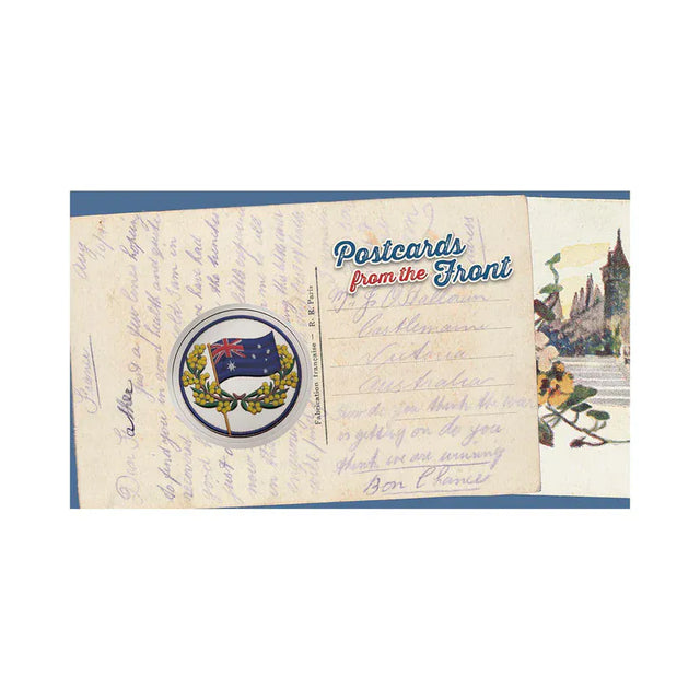 Postcards from the Front Medallion Cover