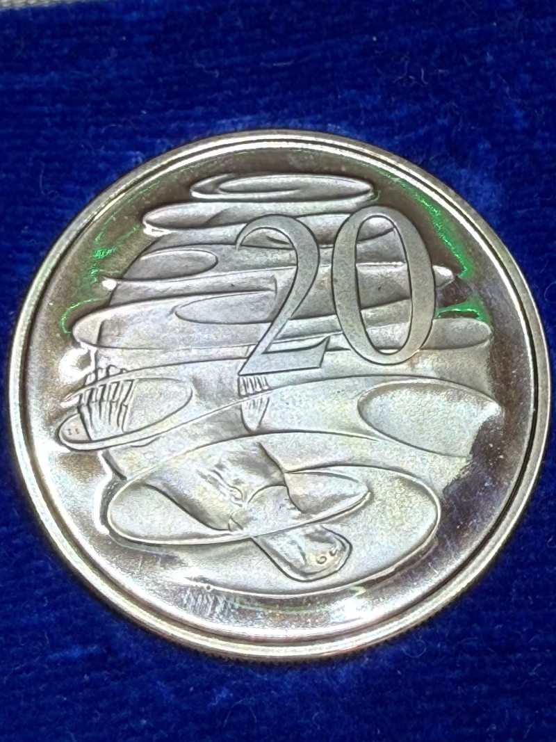 1966 RAM twenty cent proof