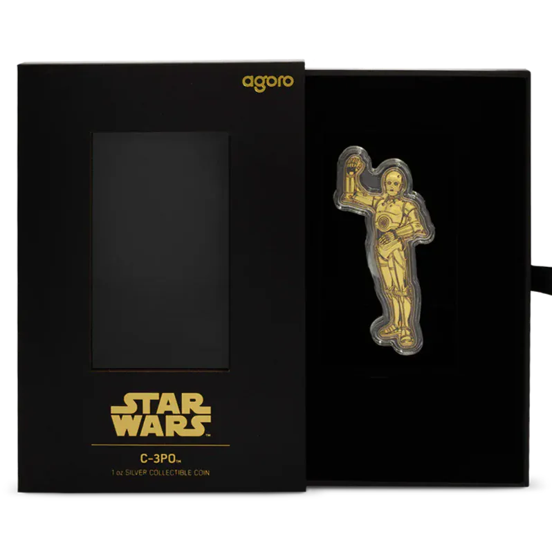 2025 Star Wars™ - C-3PO™ 1oz Silver Collectible Coin