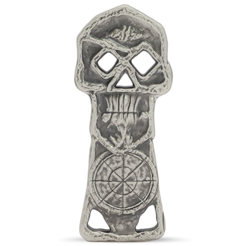 2025 The Goonies - Copper Bones Skeleton Key 2oz Silver Coin
