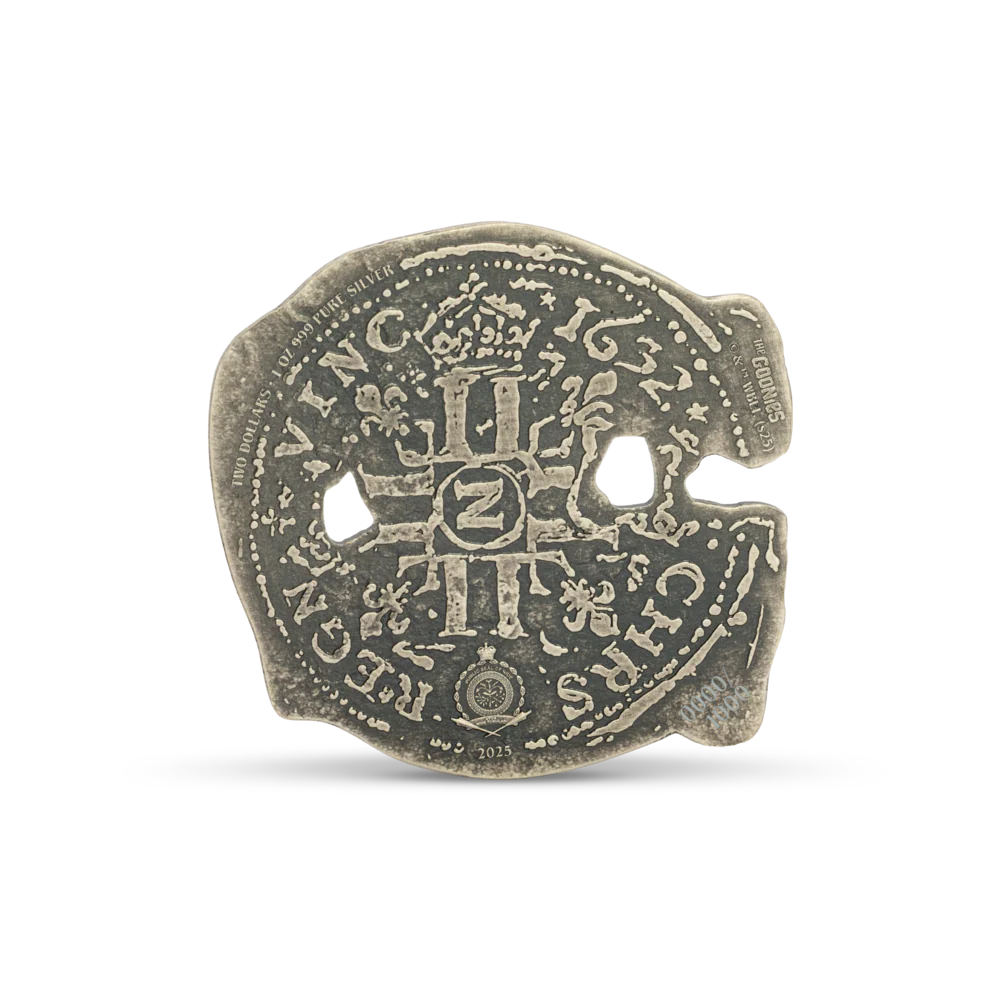 2025 Goonies - Spanish Doubloon 1oz Silver Coin