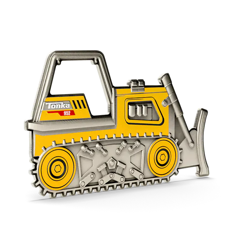 Tonka - Bulldozer 1 oz Silver Collectible Coin