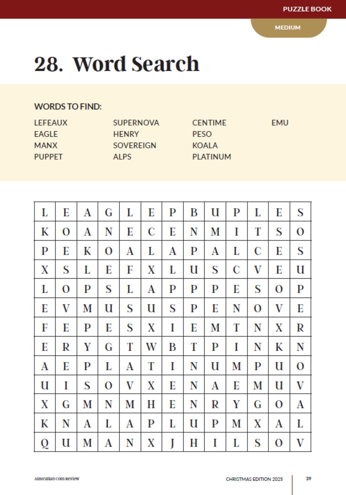 Collection of Coin Puzzles Book - Australian Coin Review