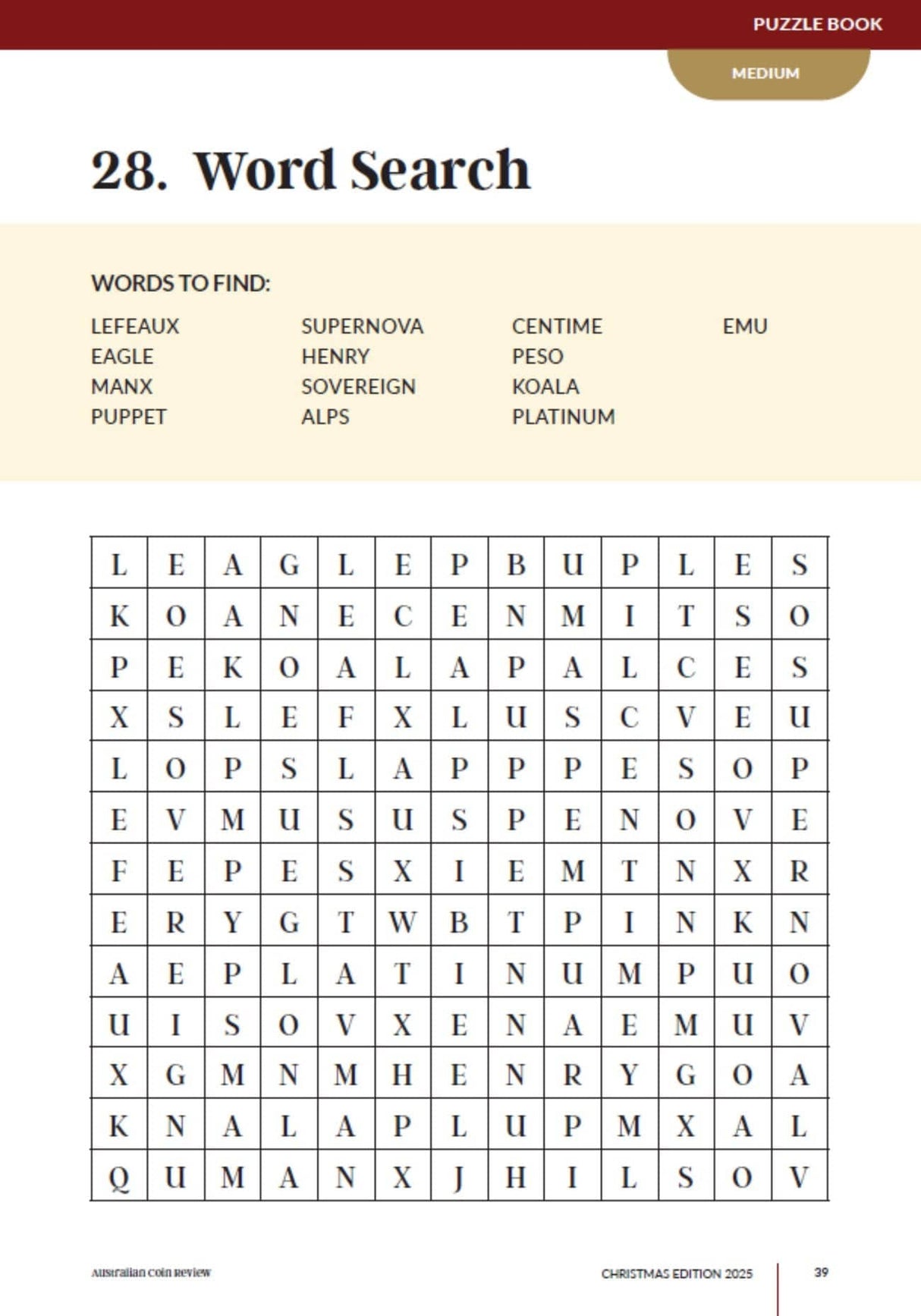 Collection of Coin Puzzles Book - Australian Coin Review