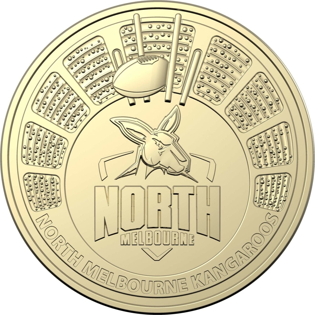 Australian Football League (AFL) 2024 - Uncirculated Coin in 2x2 holder - Nova Coins