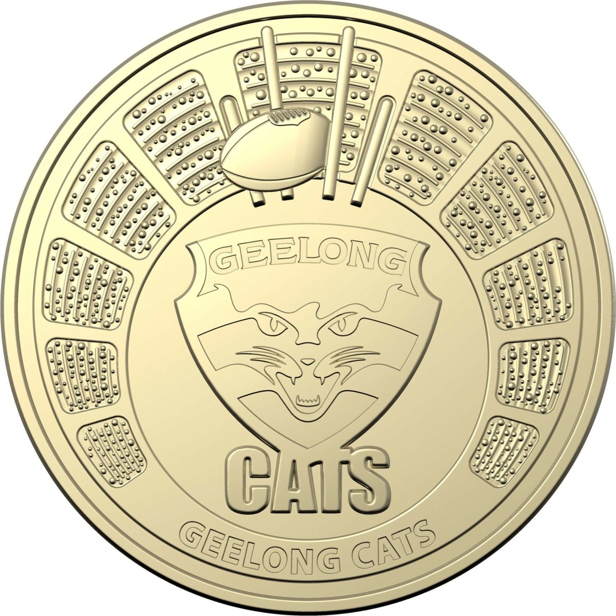 Australian Football League (AFL) 2024 - Uncirculated Coin in 2x2 holder - Nova Coins