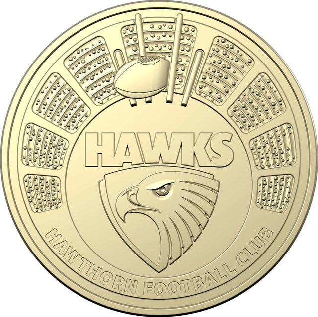 Australian Football League (AFL) 2024 - Uncirculated Coin in 2x2 holder - Nova Coins