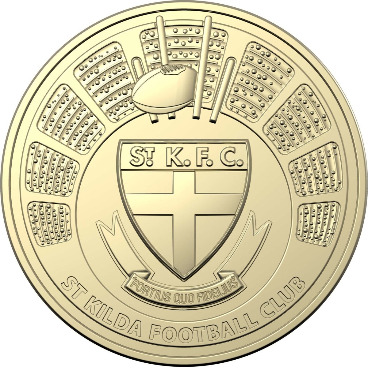 Australian Football League (AFL) 2024 - Uncirculated Coin in 2x2 holder - Nova Coins