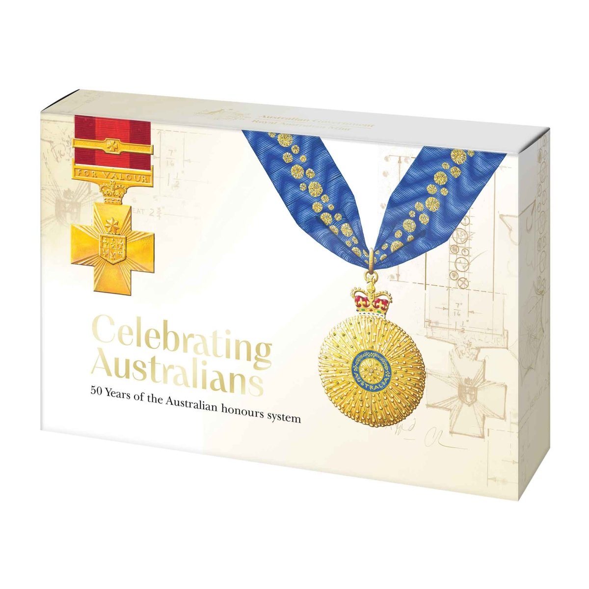 Australian Honours System 50th Anniversary 2025 6 - Coin Proof Set - Nova Coins
