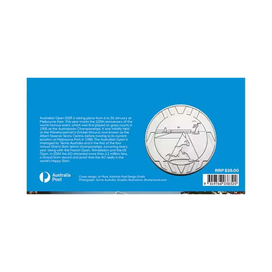 Australian Open Medallion Cover (PMC) - Nova Coins