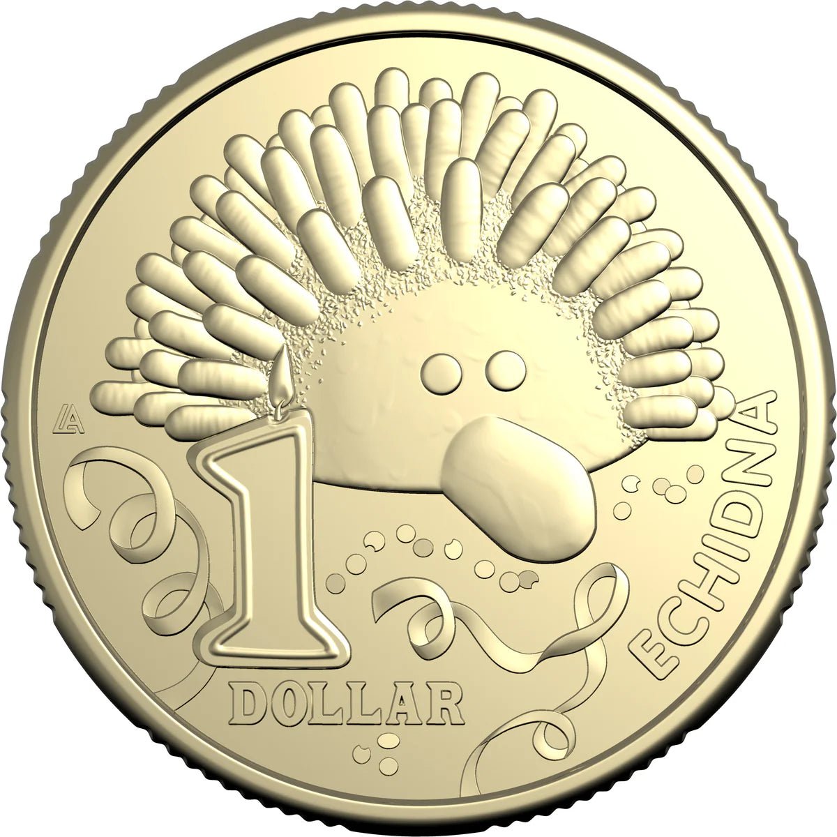 AWW Birthday Cake Echidna 2025 $1 Uncirculated Coin in Card - Nova Coins
