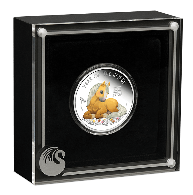 Baby Horse 2026 1/2oz Silver Proof Coloured Coin - Nova Coins