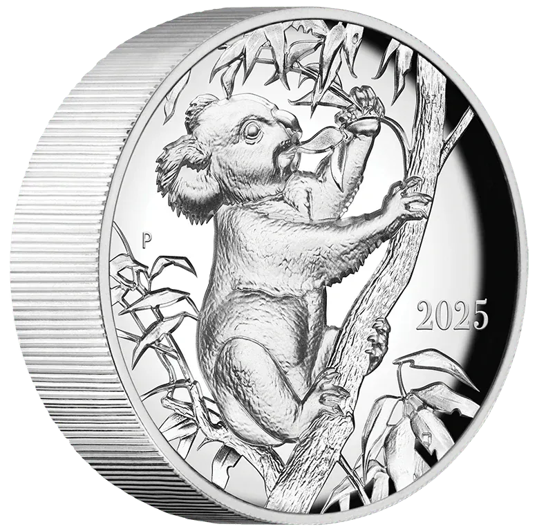 Beth Zaiken Collection - The Koala 2025 2oz Silver Proof Ultra High Relief Coin - Nova Coins