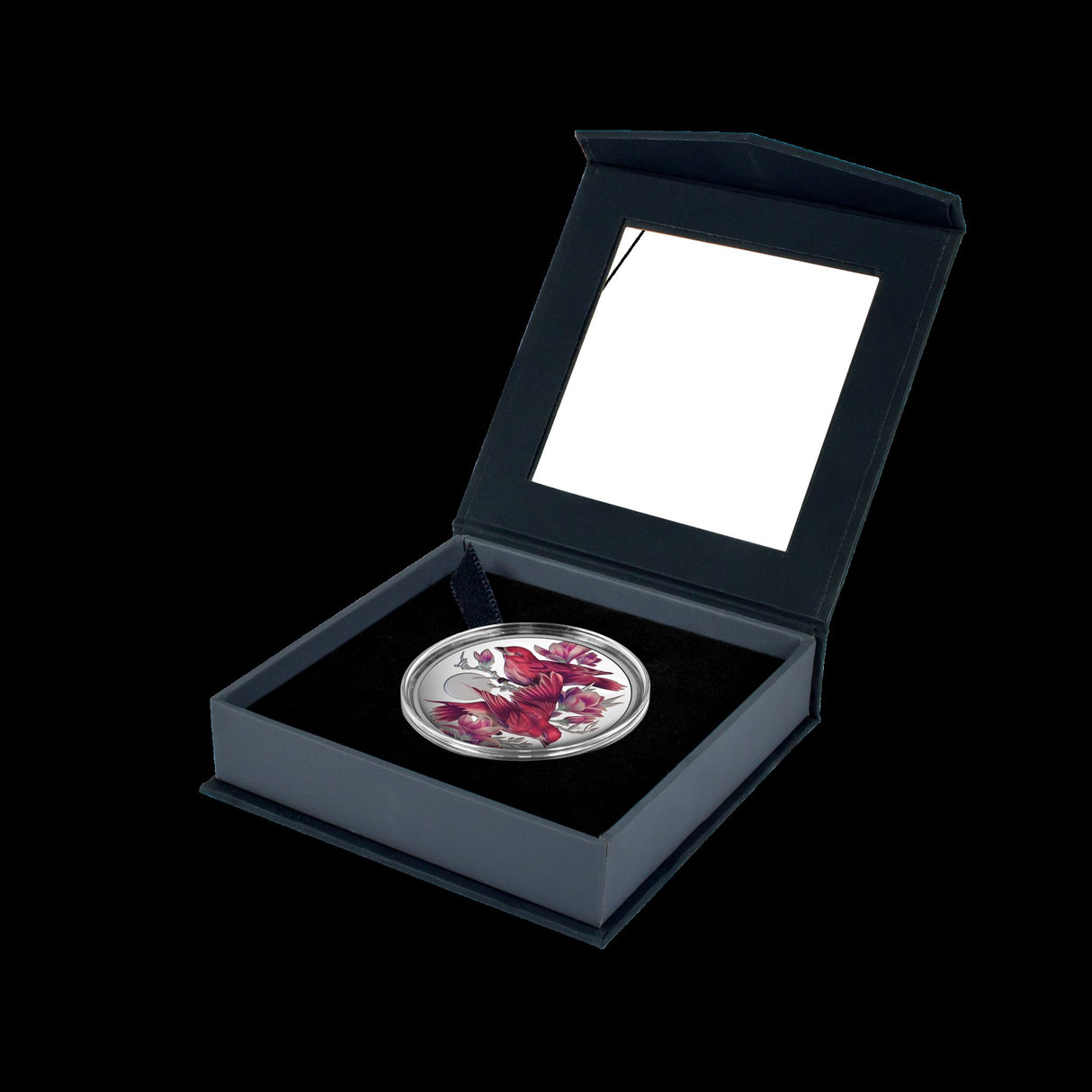 Birds of Beauty 2026 Purple Finch & Magnolias 1oz Silver Proof Coin