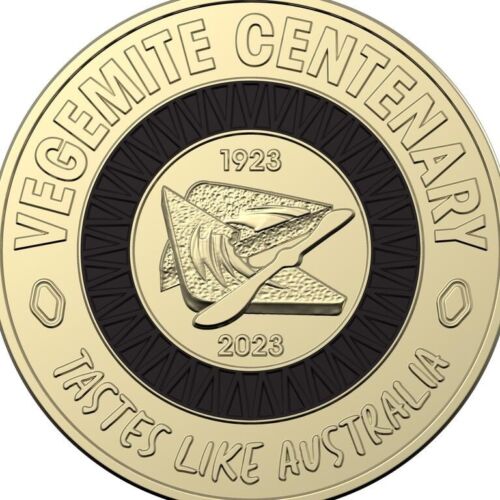 2023 $2 dollar Vegemite Centenary Black