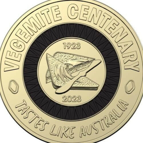 2023 $2 dollar Vegemite Centenary Black