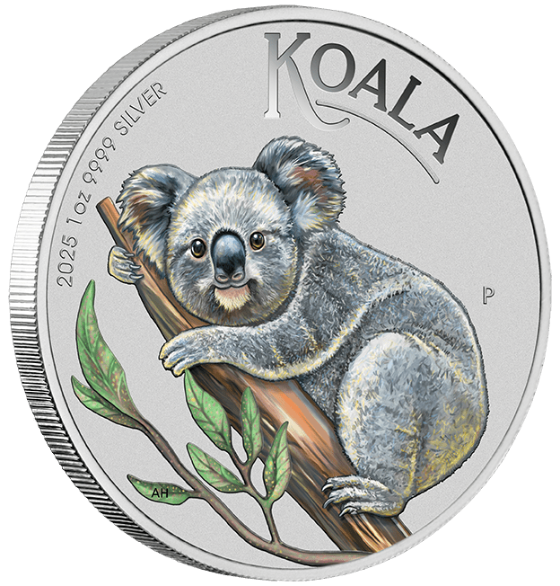 Brisbane ANDA Money Expo 2025 - Koala 2025 1oz Silver Coloured Coin in Card - Nova Coins